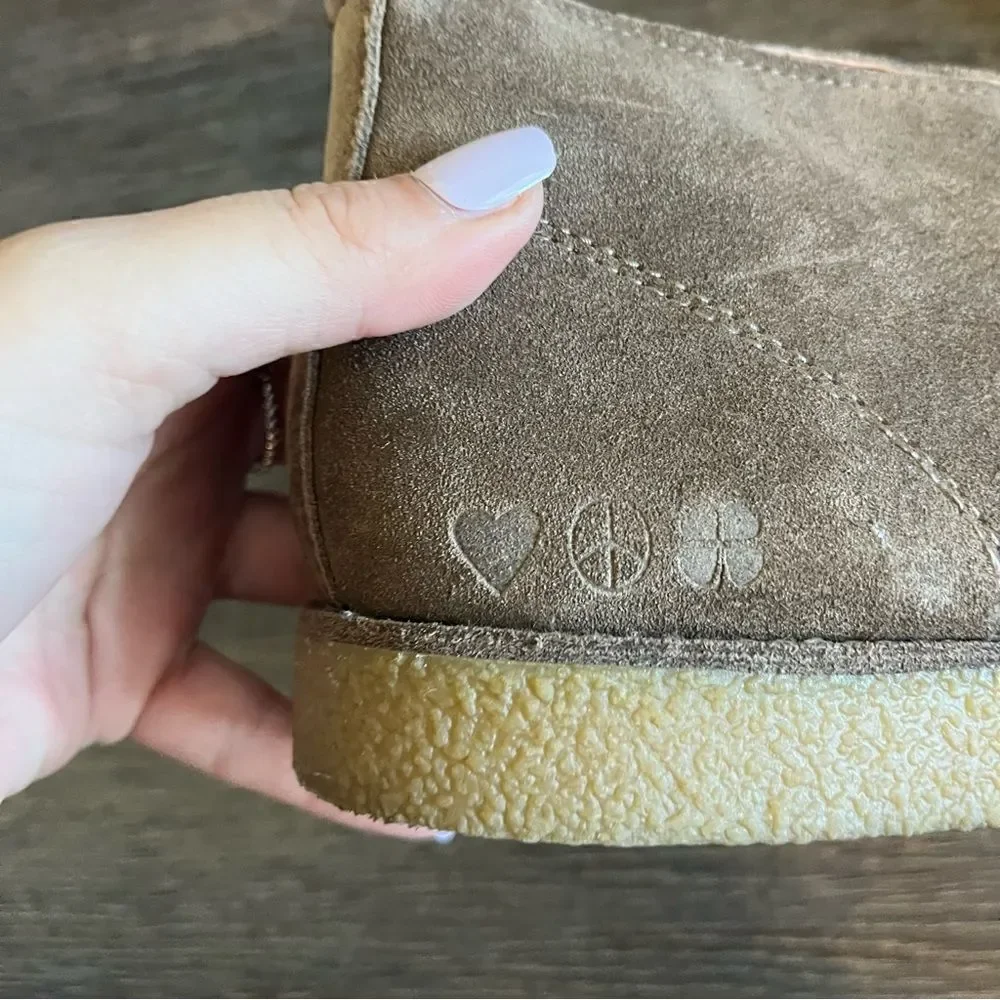 Lucky Brand Leather Emillia Chukka Boots